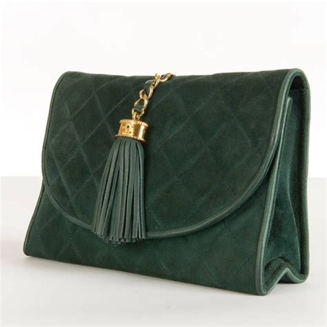 green Chanel Clutch bags for Women .